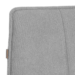 Кресло Мурано/Мурано опора 360, велюр/букле (ХЙП), светло-серый / Murano/Мурано (HYP),