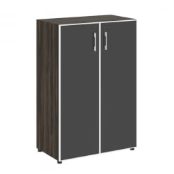 Шкаф Ялта LT.ST-2.4 Р блаcк Дуб Мали/Стекло Блаcк 800*450*1195 / R black Black