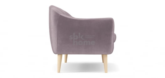 Диван тканевый Реймс ткань Сага Манго (800*1700*840) Коралловый, Т1838591/60811/5 / Saga Mango T1838591/60811/5