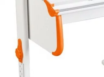 Стол-трансформер Парта 1/75 + Стул Белый Оранжевый / Parta Stul