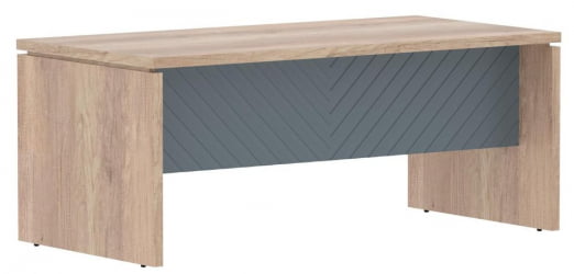 Стол руководителя Торр ЛУКС ТЛСТ 189 Дуб Каньон Серо-голубой / Torr LUX TLST