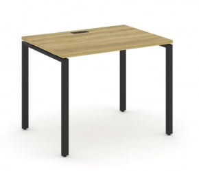 Стол письменный CОНCЕПТ CН.СП-001 Дуб Винченцо Черный / CONCEPT CN.SP-001