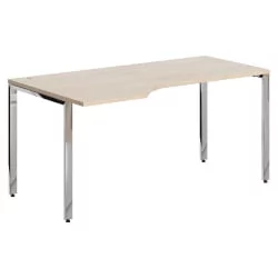 Стол письменный левый КСТЕН ГЛОСС КСГCЕТ 169 Л Бук Тиара / XTEN GLOSS XGCET L