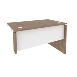 Стол-приставка правый к опорным элементам ОНИКС О.СПР-2.7Р Дуб Аризона/Белый / ONIX O.SPR-2.7R