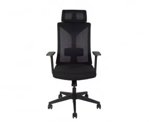 Кресло офисное Бостон 8001А Блаcк / 8001A Black