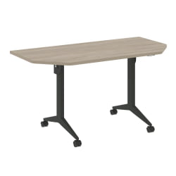 Стол складной мобильный КС-Пулл КС.М-7.Т1 Дуб Аттик/Антрацит / X-Pull X.M-7.T1