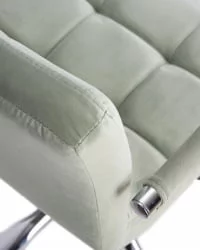 Офисное кресло для персонала ДОБРИН ТЕРРЙ Мятный велюр МДЖ9-87 / DOBRIN TERRY MJ9-87