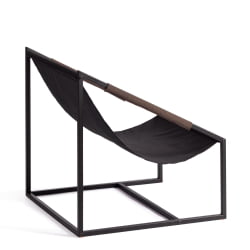 Кресло Чарли / Чарли без подлокотника рогожка, коричневый, 3М7-147, 70х70х84 см / Charli