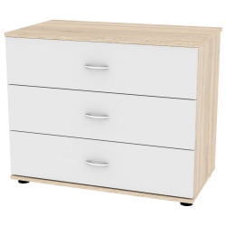 Комод Алиса(К4)657х801х459ручкаскоба96мм(ДСС-Белый) / Алиса(K4)657х801х459ручкаскоба96мм(ДСС-Белый)