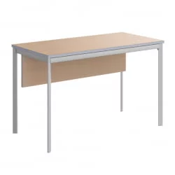 Стол прямой ИМАГО-С СП-2.1СД клен алюминий / IMAGO-S СП-2.1SD