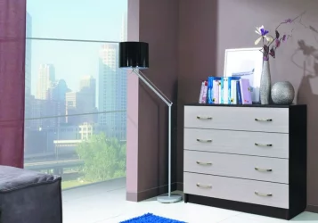 Комод №1 дуб венге + дуб белфорд