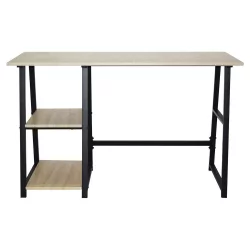 Письменный стол с полками БРАБИКС ЛОФТ CД-006 Дуб натуральный / BRABIX LOFT CD-006