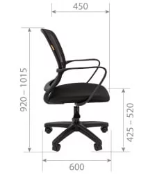 Кресло для оператора CХАИРМАН 698 ЛТ (ЛТ) Зеленый / CHAIRMAN (LT)