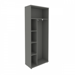 Каркас гардероба А.ГБ-4К Рива А.ГБ-4К Клен/Металлик / Riva