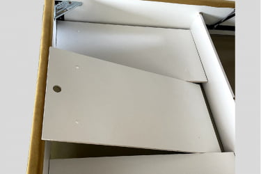 Кровать 1.6 Настил КМ.2-00.3 белый / KM.2-00.3