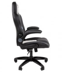 Кресло геймерское CХАИРМАН ДРАЙВ (ГАМЕ) 15 черный/серый/белый / CHAIRMAN (GAME)