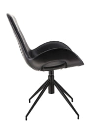 Стул Еверпроф Фреедом Экокожа Черный / Everprof Freedom