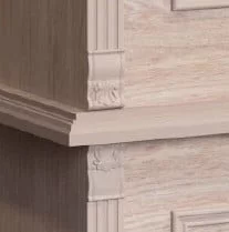 Стойка ресепшен РМС 200 Орех Даллас / RMS