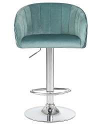 Стул барный ДОБРИН ДЭРCЙ Мятный велюр 1922-8 / DOBRIN DARCY