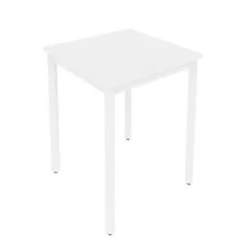 Стол письменный на металлокаркасе СЛИМ СЙСТЕМ С.СП-1.1 Белый-Белый / SLIM SYSTEM