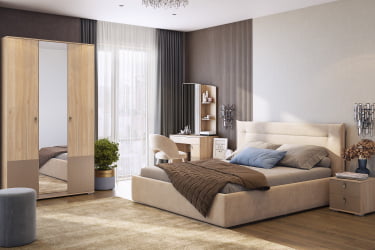 Пуф Рони 2 ПМ-001.2 графит (велюр) / PM-001.2