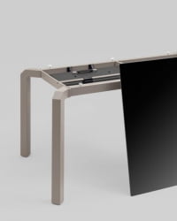 Стол обеденный Варден раскладной 160-220*90 см керамика серый / Varden