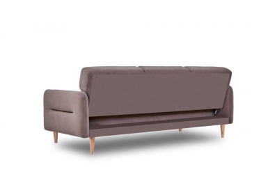 Серый диван из велюра CХАИРМАН КОЛИН (Д) ткань велюр Формула 925 / CHAIRMAN Formula