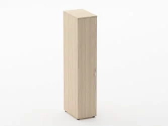 Шкаф для одежды узкий Глассй 6.19.30Л Орех / Glassy