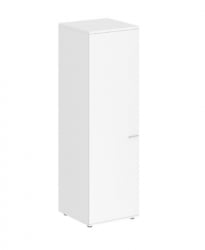 Гардероб левый Сигма СГ.823.ВХ.ВХ.Л Белый / Sigma SG.823.WH.WH.L