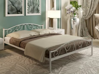 Кровать Ангелина Плус 1600х1900 Коричневая / Plus