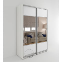 Шкаф Акцент-Дуэт КВ 1000х600 Выбеленное дерево