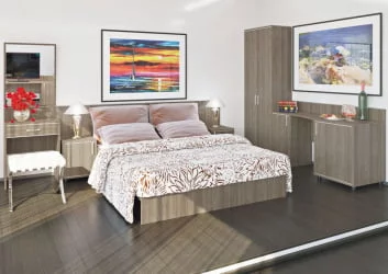 Тумба прикроватная открытая ЛИГХТ С-ТП-1 Вяз Благородный / LIGHT