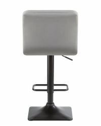 Стул барный ДОБРИН ДОМИНИC Серый велюр МДЖ9-75 / DOBRIN DOMINIC MJ9-75