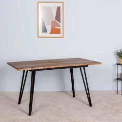 Стол раздвижной Диего 120-160 Галифакс Табак