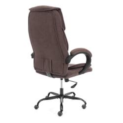 Кресло руководителя ОРЕОН металБЛ велюр, коричневый, 6 / OREON metalBL