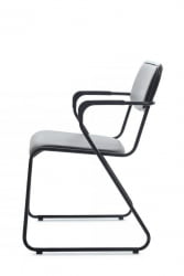 Кресло Никс Плус РCХ ОМКЛ-03Б Черный/Металл Черный / Nix Plus RCH OMKL-03B