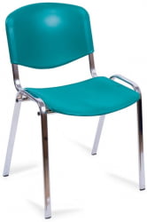 Стул ЗП_УП_ЕЧаир Рио ИЗО чёрн пластик зеленый 573681 / ZP_UP_EChair Rio