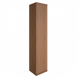Шкаф высокий узкий левый Рива А.СУ-1.9 Л Орех Гварнери / Riva