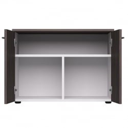 Тумба для оргтехники Еверпроф ЕВО 254Т003 Дуб Пасадена Белый / Everprof EVO