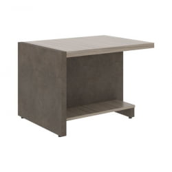 Стол журнальный ВООД&СТОНЕ СФ-531601 Дрифтвуд Бетон Чикаго темный / WOOD&STONE