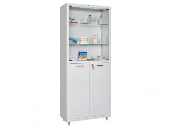 Шкаф медицинский ХИЛФЕ МД 2 1670/СГ / HILFE 1670/SG