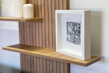 Надстройка (Полка) Моди МГМ-04 дуб крафт золотой / MGM-04