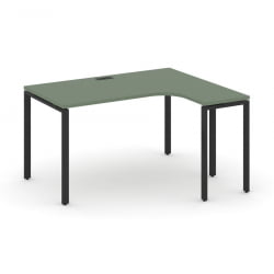 Стол эргономичный правый CОНCЕПТ CН.СА-001(Р) Кобо Черный / CONCEPT CN.SA-001(R)