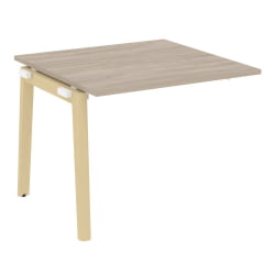 Проходной наборный элемент переговорного стола ОНИКС ВООД ОВ.НПРГ-1 Дуб Аттик/Светлый / ONIX WOOD OW.NPRG-1