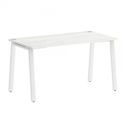 Стол письменный ХОМЕ ОФФИCЕ ВР.СП-3-138.А Снежная Платина/Белый металл / HOME OFFICE VR.SP-3-138.A