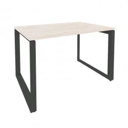 Стол рабочий на О-образном м/к ОНИКС О.МО-СП-2.8 Денвер Светлый/Антрацит / ONIX O.MO-SP-2.8