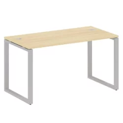 Стол письменный на О-образном м/к МЕТАЛ СЙСТЕМ БО.СП-3 Акация/Серый / METAL SYSTEM