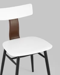 Стул обеденный АНТ пластиковый Белый / ANT