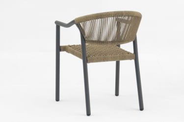 Стул Сйна светло-коричневый серые ножки / Syna