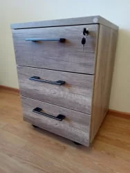 Тумба Мобильная ТМC 3Д (Дуб Каньон) / TMC 3D